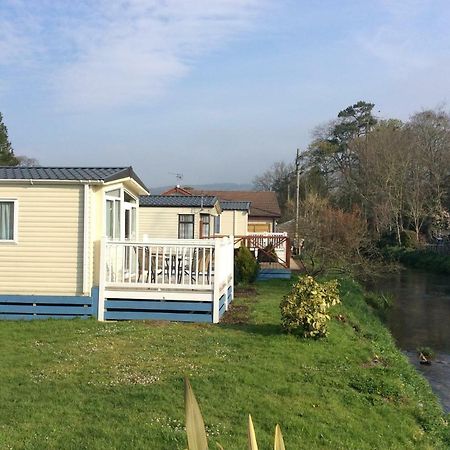 Pet Friendly Riverside Static Caravan Cheddar Exteriör bild